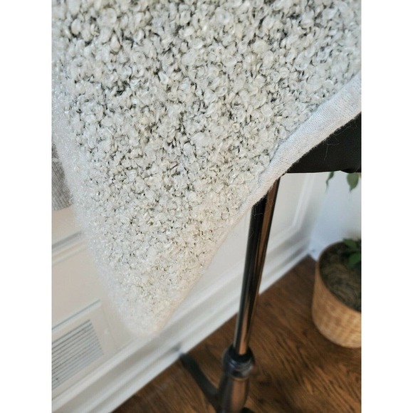 New Direction White Women's Cotton & Acylic Long Sleeve Open Front Sweaters - Picture 4 of 11